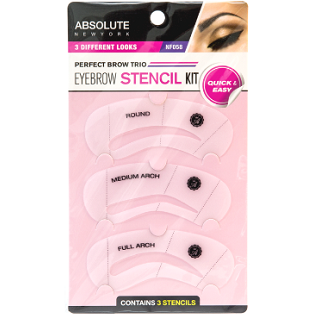 Absolute New York Eyebrow Stencil Kit