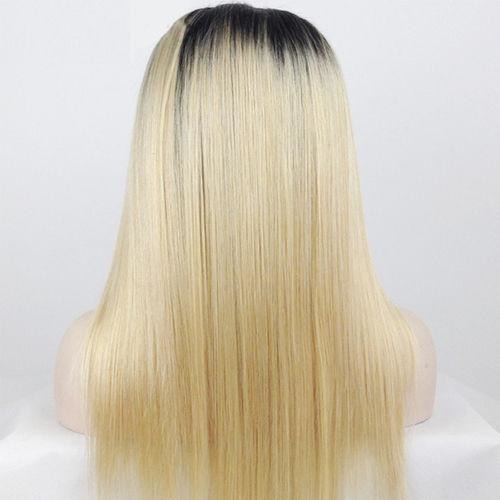 Ombre 1b/613 Full Lace Wigs 100% Virgin Hair