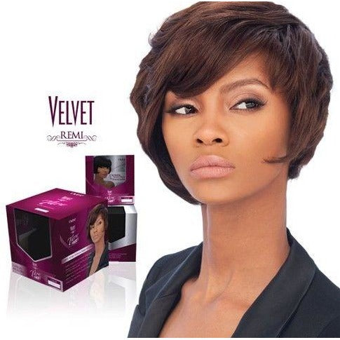 OUTRE VELVET REMI TARA 2 4 6 WEAVING EXTENSION W/CLOSURE 100% HUMAN HAIR 28 psc