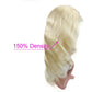 Blonde (#613) Full Lace 100% Virgin Hair ( Body Wave )