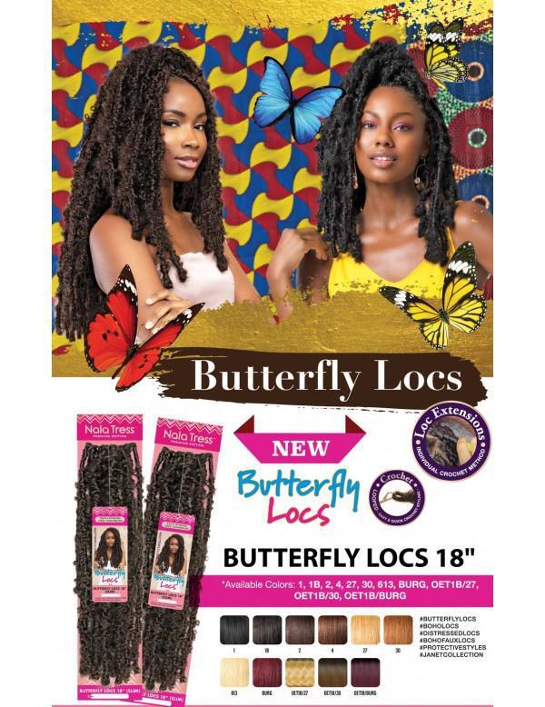 Janet Collection: Nala Tress Butterfly Locs 18" (SLIM)