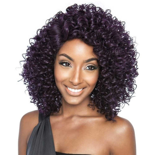 Brown Sugar Human Hair Blend Soft Swiss Lace Wig - BSS205