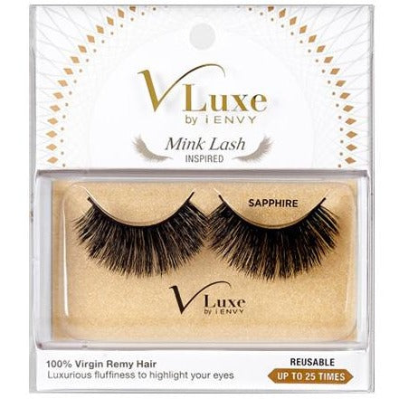V-LUXE BY KISS I ENVY VIRGIN REMY TAPERED END MINK EYELASHES