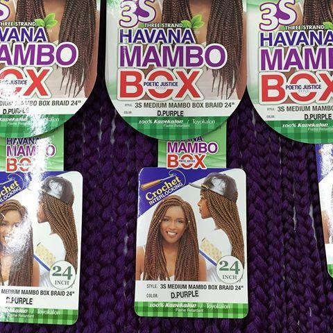 JANET COLLECTION 24" 3S Havana  Mambo Box Braid 100% Kanekalon/Toyokalon