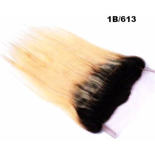 10A Grade 13*4 Blonde Lace Frontal #613 100% Virgin Hair