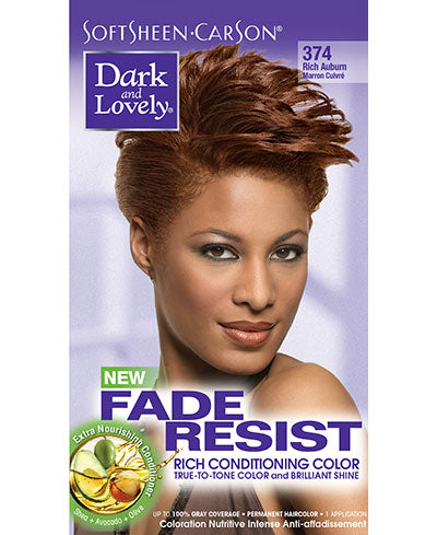 Dark and Lovely ®  FADE RESIST RICH CONDITIONING COLOR