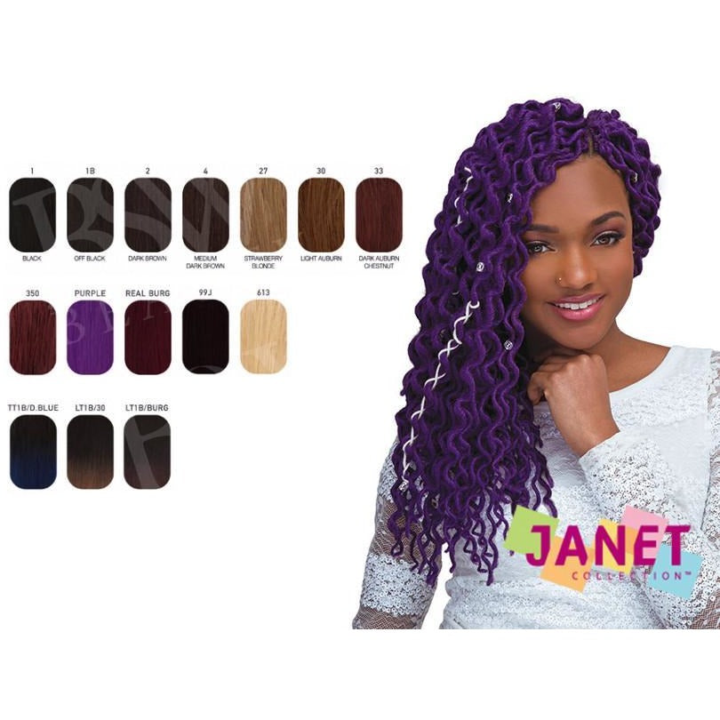 JANET COLLECTION 4X MAMBO COILY DENSE LOCS 18"
