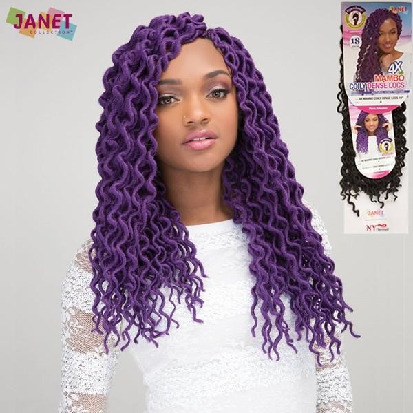 JANET COLLECTION 4X MAMBO COILY DENSE LOCS 18"