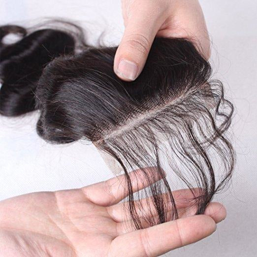 Mink Hair Lace Closure 4*4 100% Full Cuticle Virgin Hair
