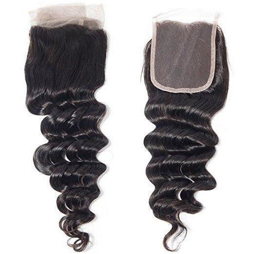 Mink Hair Lace Closure 4*4 100% Full Cuticle Virgin Hair