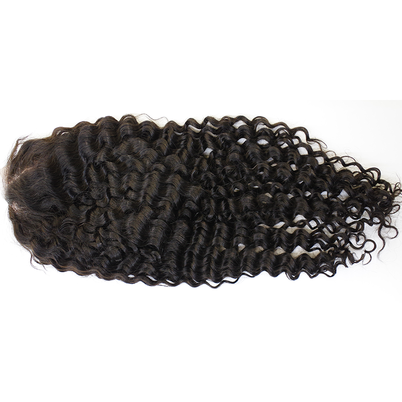 100% Human Hair Lace Front wigs ( Virgin hair ) Curly - 10A Grade