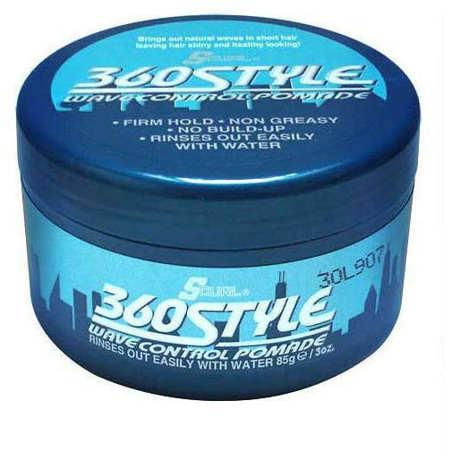 Luster Edge Control LUSTER'S: S CURL 360 STYLE WAVE CONTROL POMADE – Beauty Supply USA