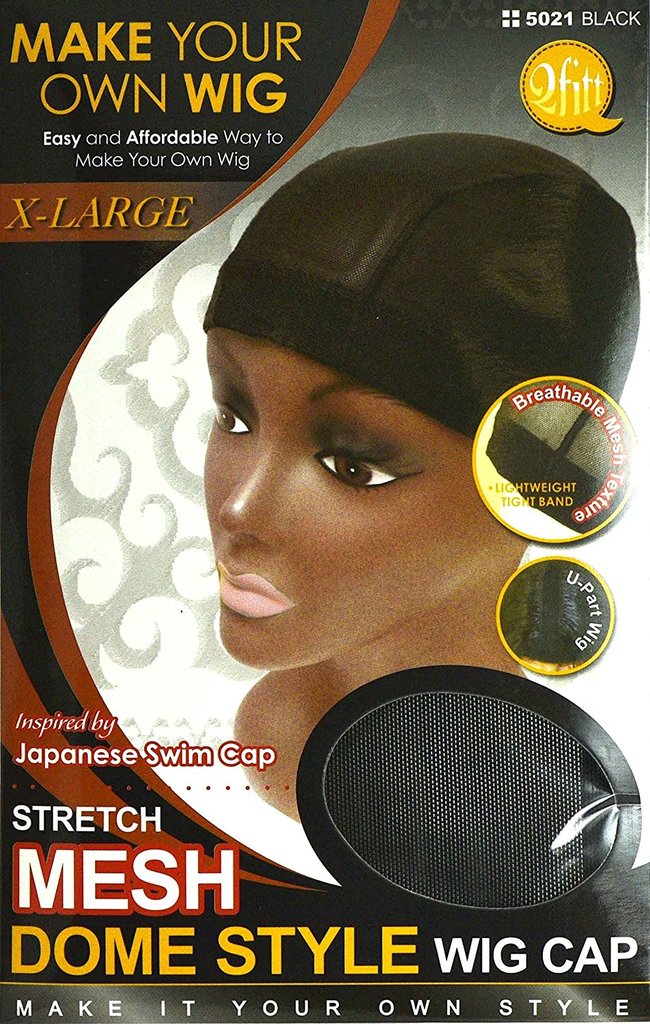 QFITT: Stretch Mesh Dome Style Wig Cap- XL