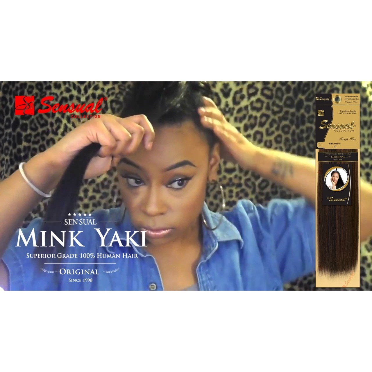 Sensual Mink Yaki 100% Remi Human Hair