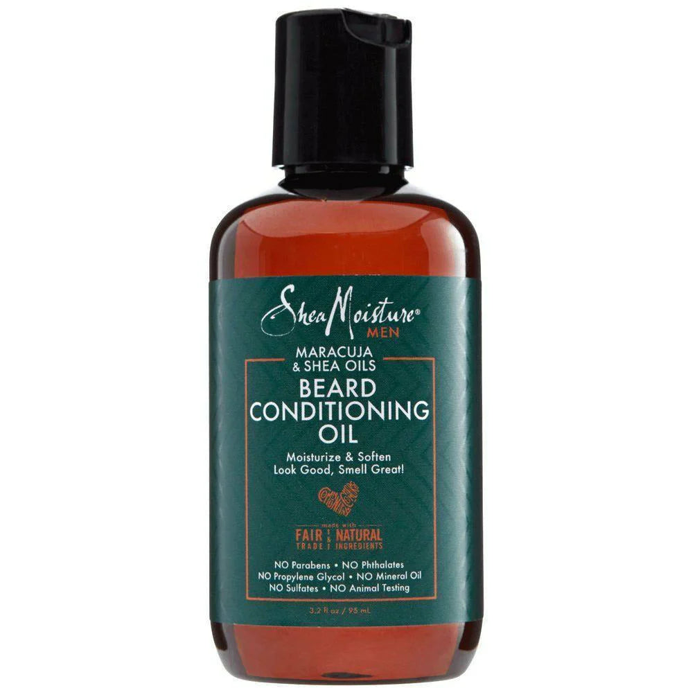 SHEA MOISTURE: MARACUJUA & SHEA OILS BEARD CONDITIONING OIL 3.2OZ