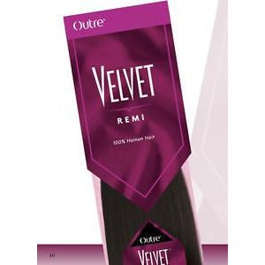 Outre Velvet Yaki Remi 100% Remi Human Hair Straight Weave