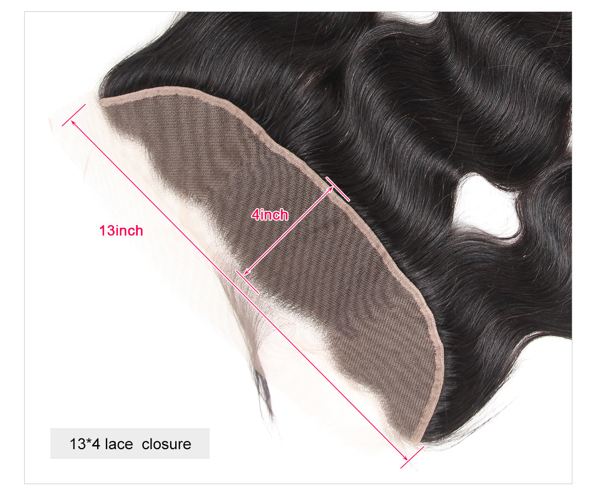 Mink Hair Lace Frontal 13*4 100% Virgin Hair